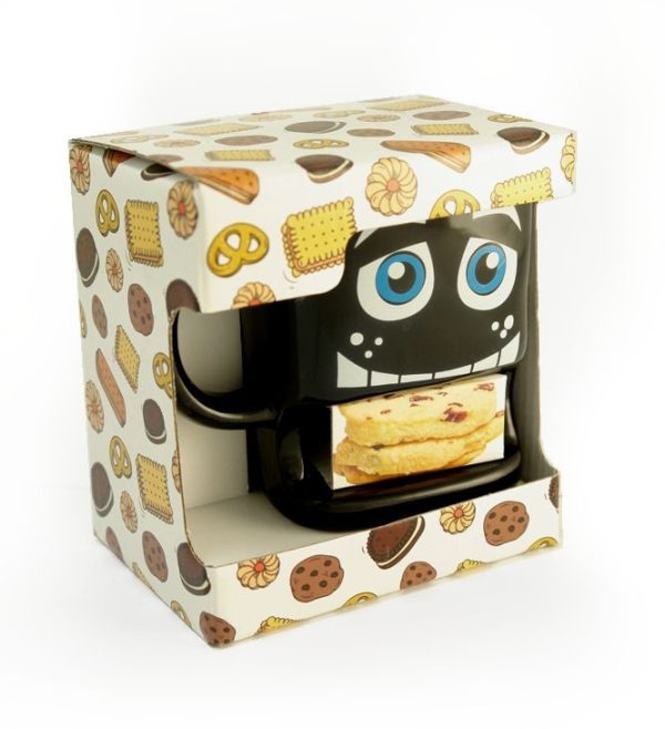 Kubek GĹODOMOREK z miejscem na ciastko